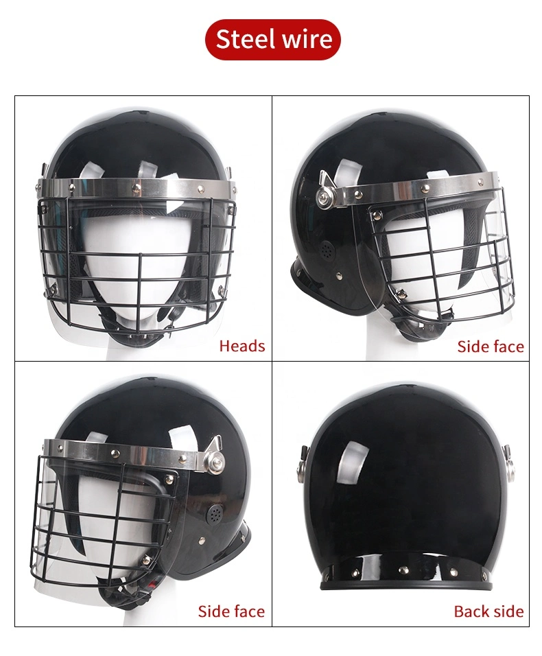 Wire Mesh Anti Riot Helmet