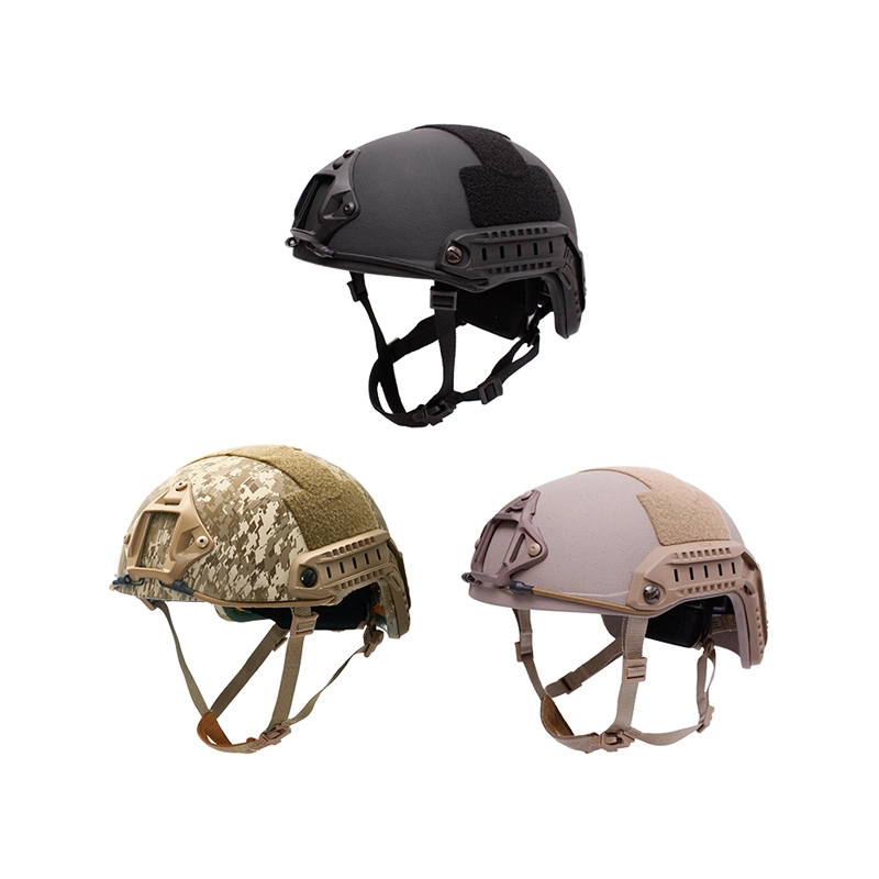 Military Fast Bulletproof Helmet UHMWPE Nij Iiia Ballistic Helmet Camouflage