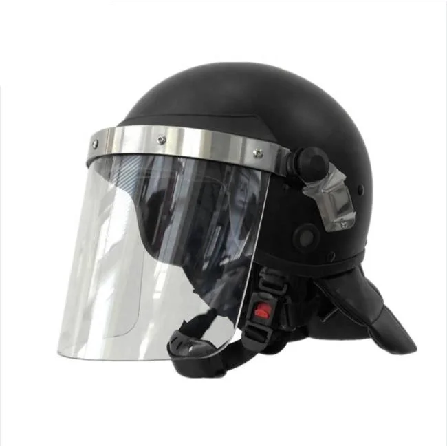 Police Anti Riot Military Helmet with Visor Riding Helmet