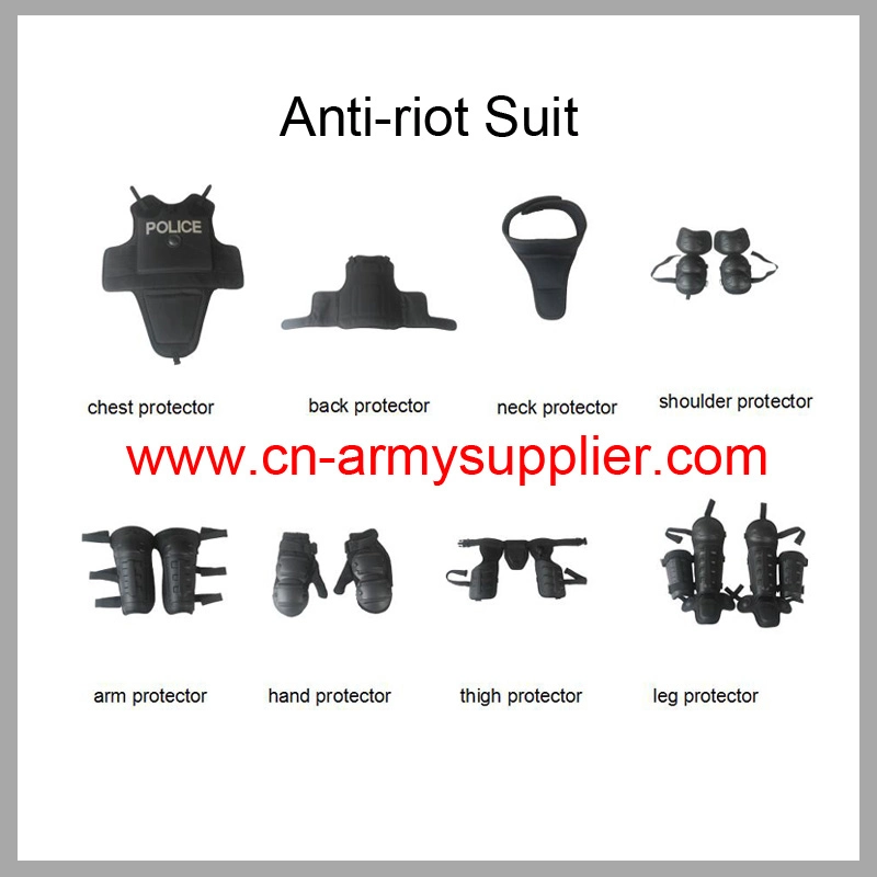 Anti Riot Gear-Helmet-Body Armor-Shield-Anti Riot Suits