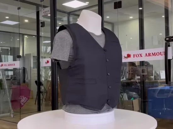 Harte, stichsichere Kleidung für den Sicherheitsdienst, weiche Weste mit Selbstverteidigungsschnitt