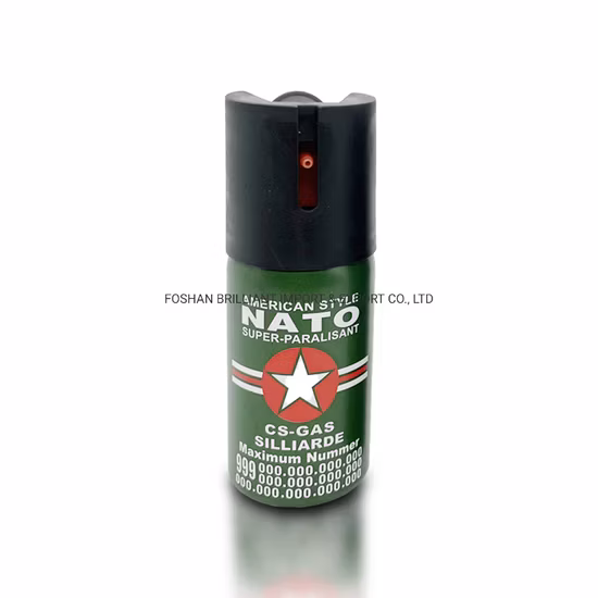 20 ml, 40 ml, 60 ml, 110 ml starkes Pfefferspray zur Selbstverteidigung